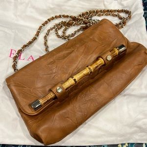 Elaine Turner Lily clutch